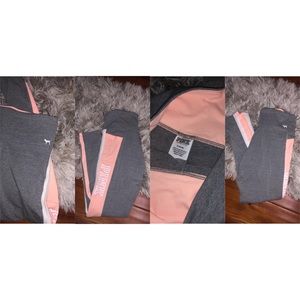 PINK high waisted leggings